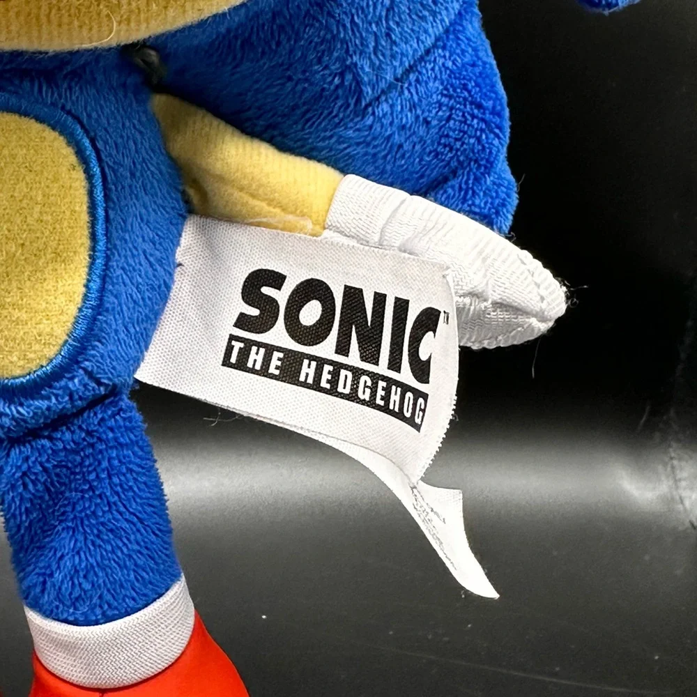 Sega Sonic Hedgehog Plush 30th Anniversary Jakks Pacific Stuffed Animal 9